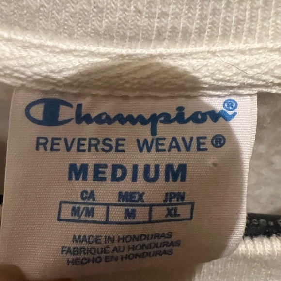 VINTAGE Y2K CHAMPION REVERSE WEAVE CREWNECK - Picture 3 of 3